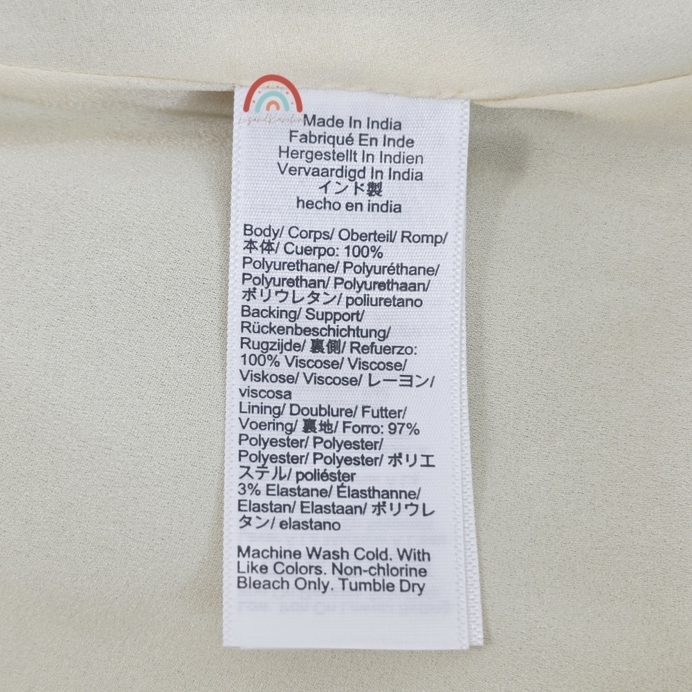 New! J. Crew Fairfax Skirt in Faux Leather Pale Chamois - Picture 8 of 12